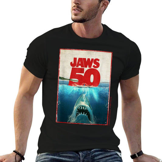 Jaws 50 Jaws 2025 Celebration Classic Breathable T-Shirt