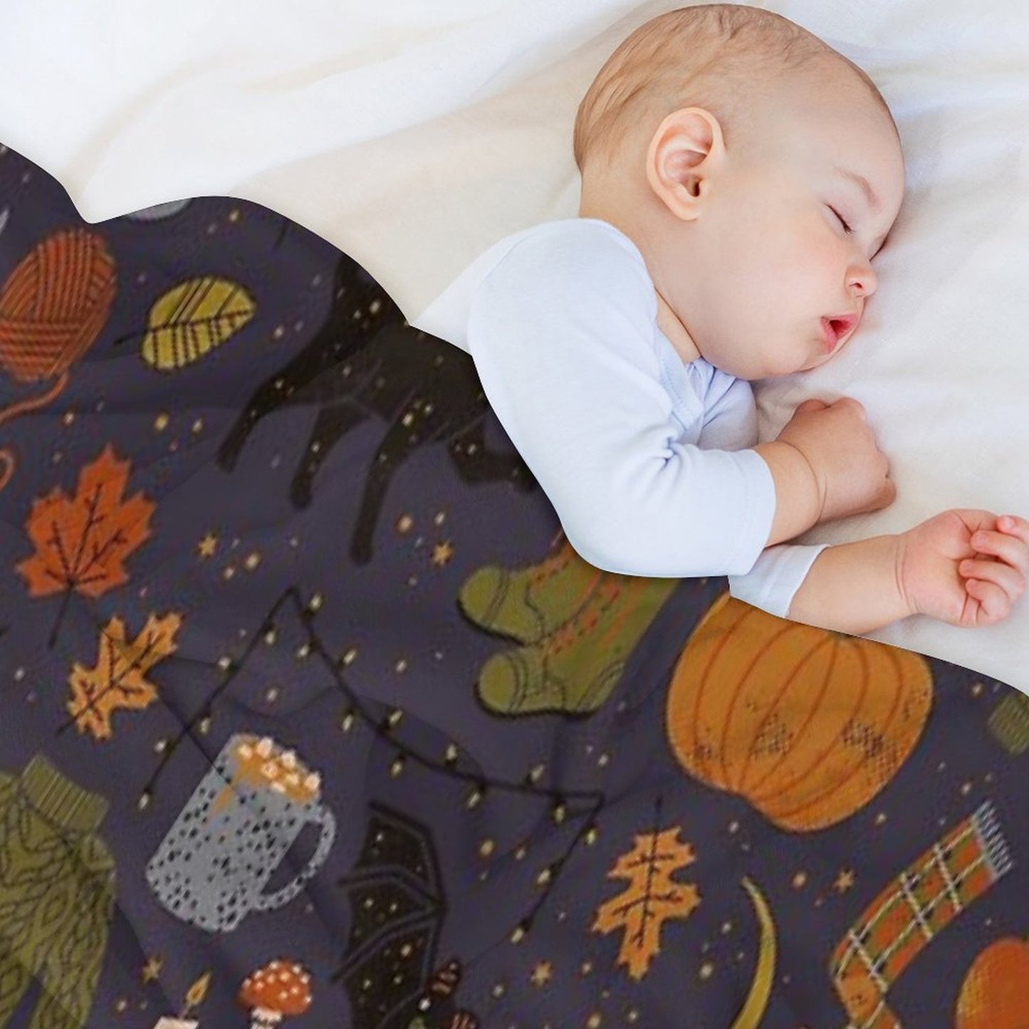 Autumn Nights Throw Blanket