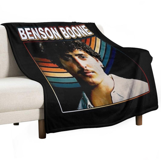 Vintage Bootleg Pop Musician V4 Throw Blanket