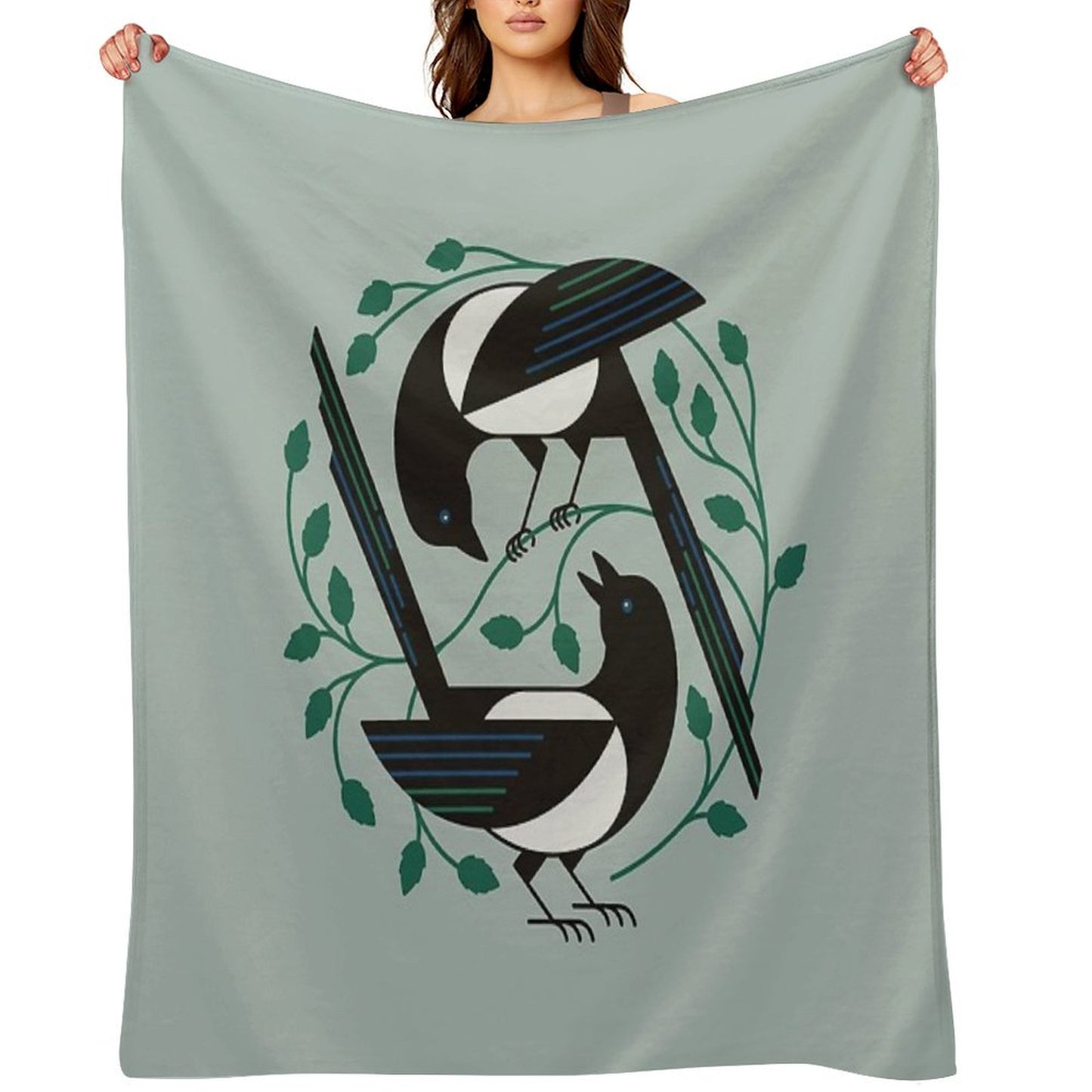 The Joy of Spring Throw Blanket