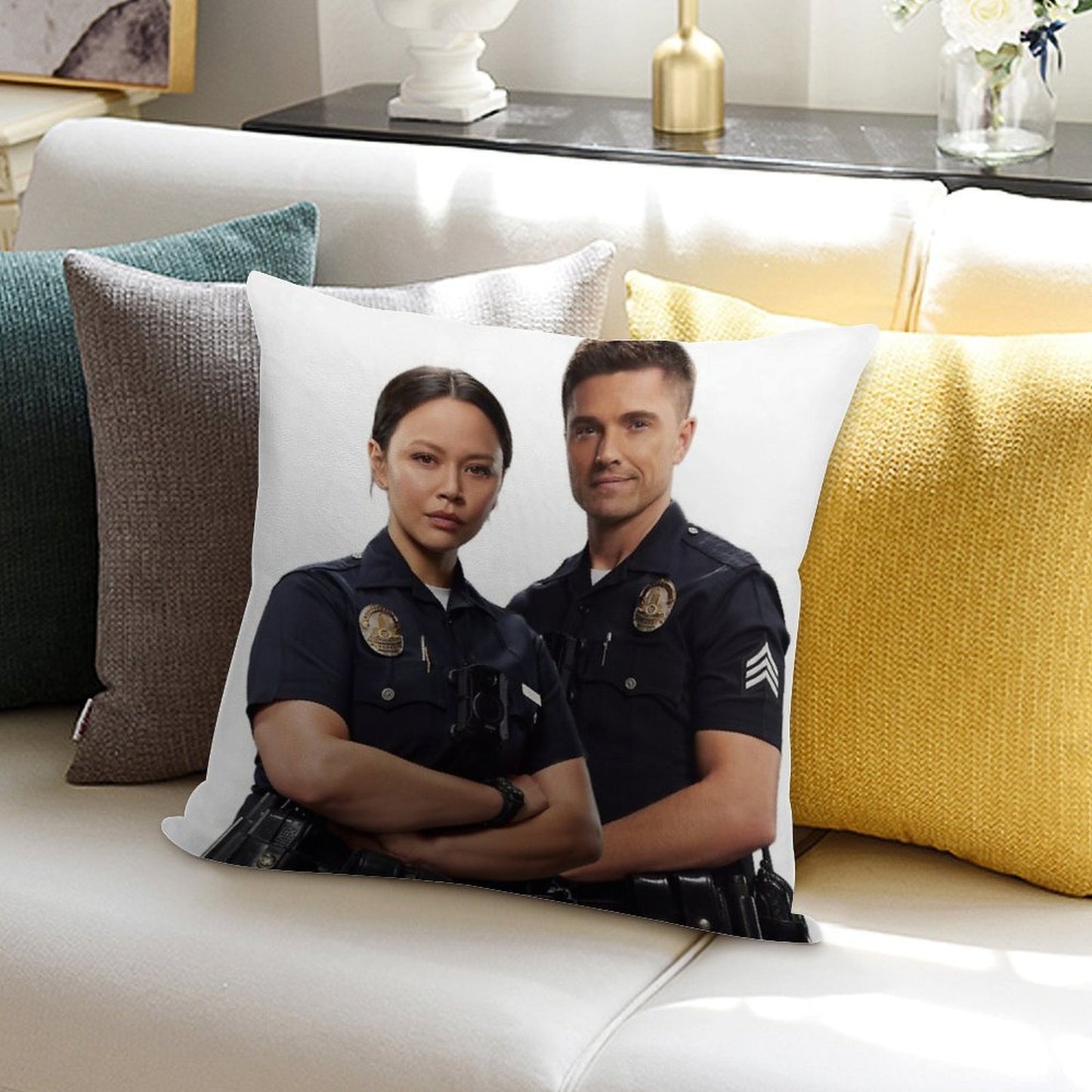Chenford Soft Fade-Resistant Throw Pillow