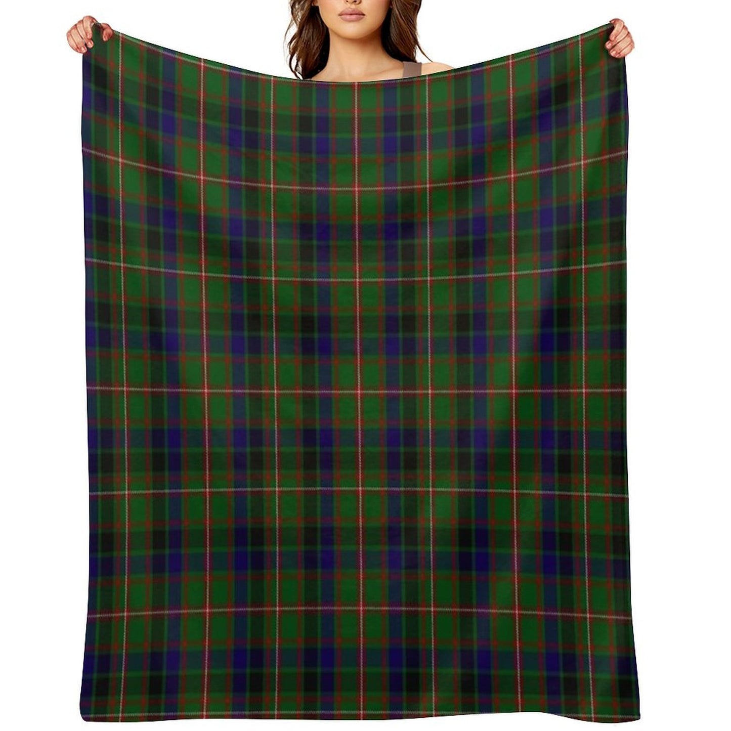 Clan Reid Tartan Throw Blanket