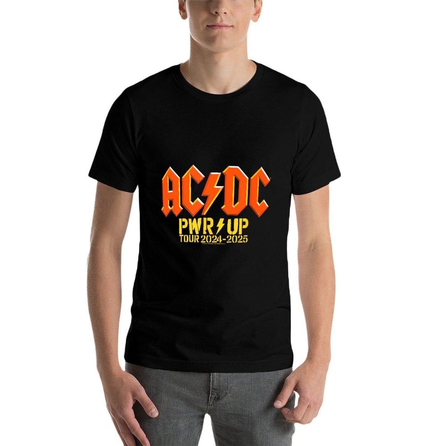 PWR UP World Tour 2024-2025 Full Dateback Eco-friendly Material T-Shirt