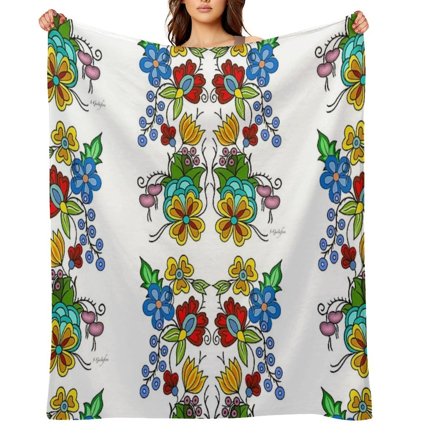 Woodland2 Throw Blanket