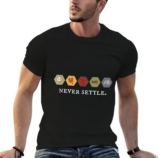 Never Settle Board Games Shirt T-Shirt