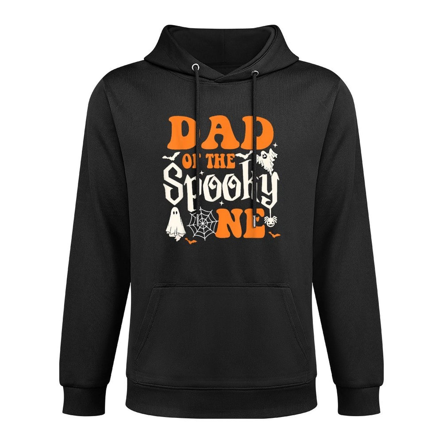 Dad of The Spooky One Girl Boy First Birthday Halloween Breathable Fabric Hoodie