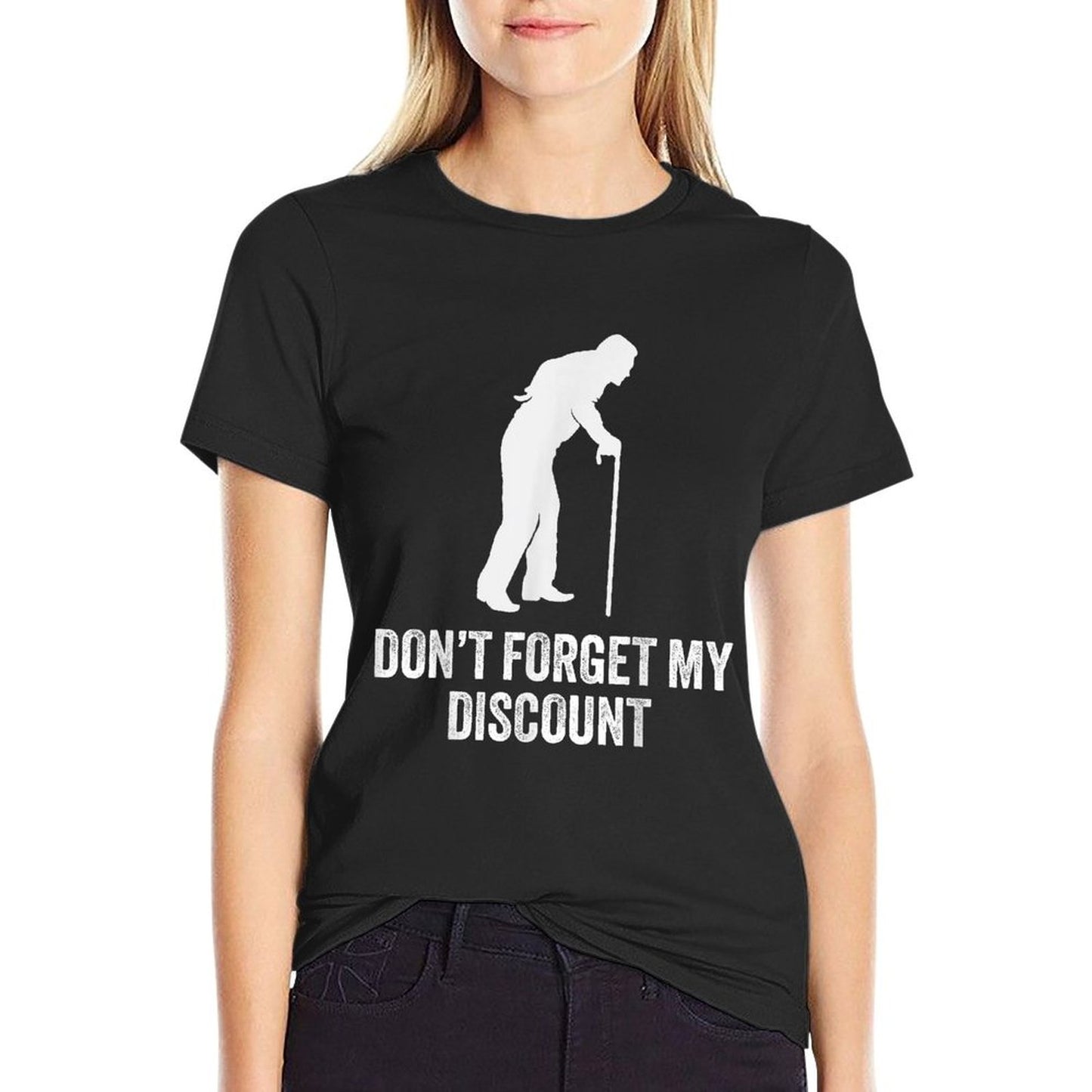 Funny Old Man Gag Old Person Older People Men Dad Birthday T-Shirt