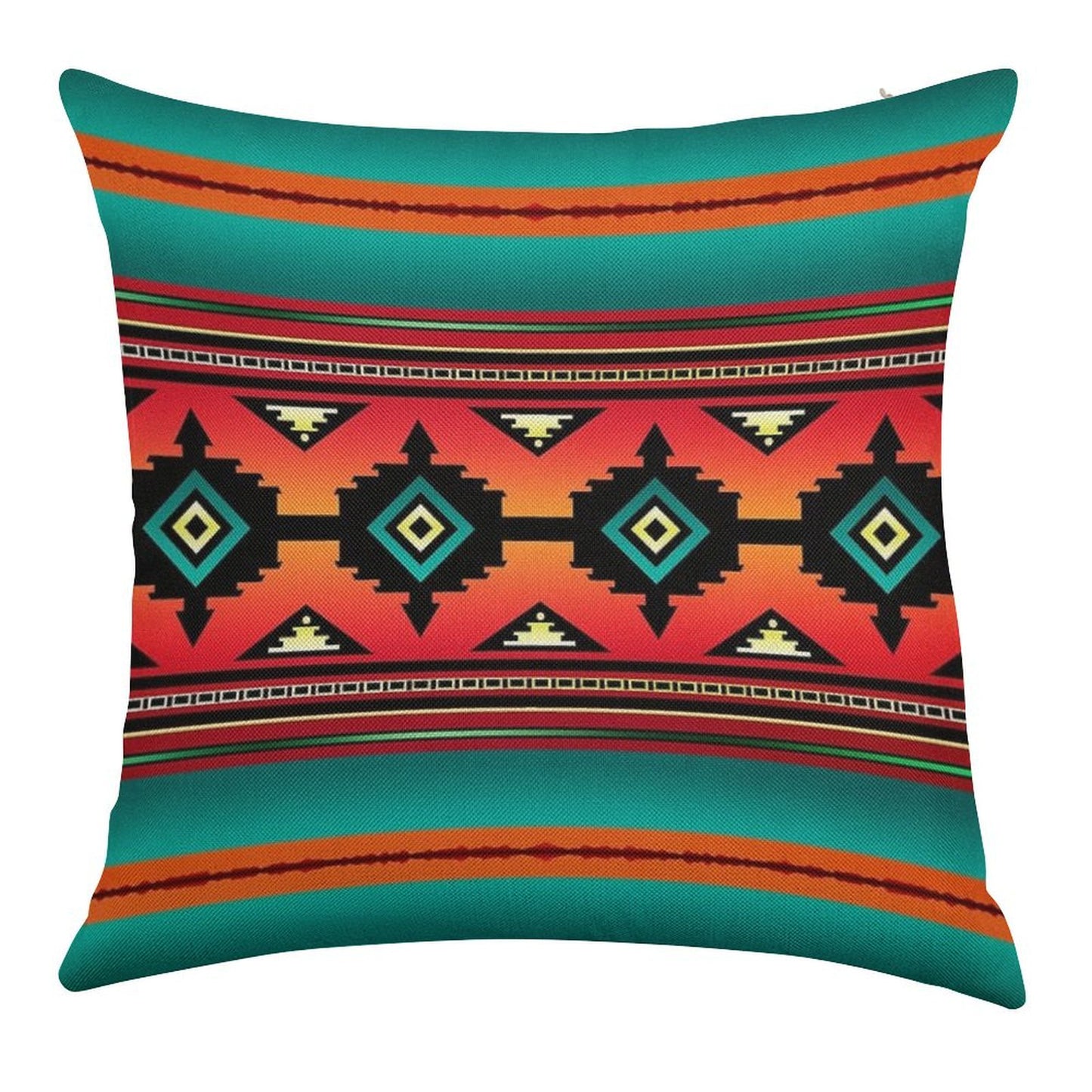 Canyon  Navajo Linen Throw Pillow Cover