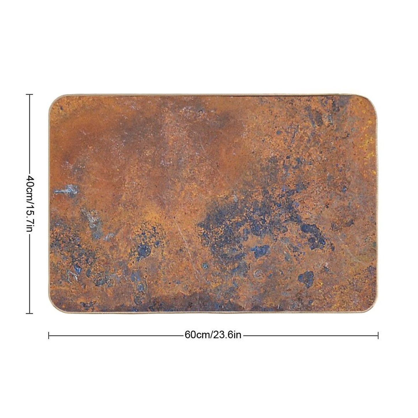 Rust Bath Mat