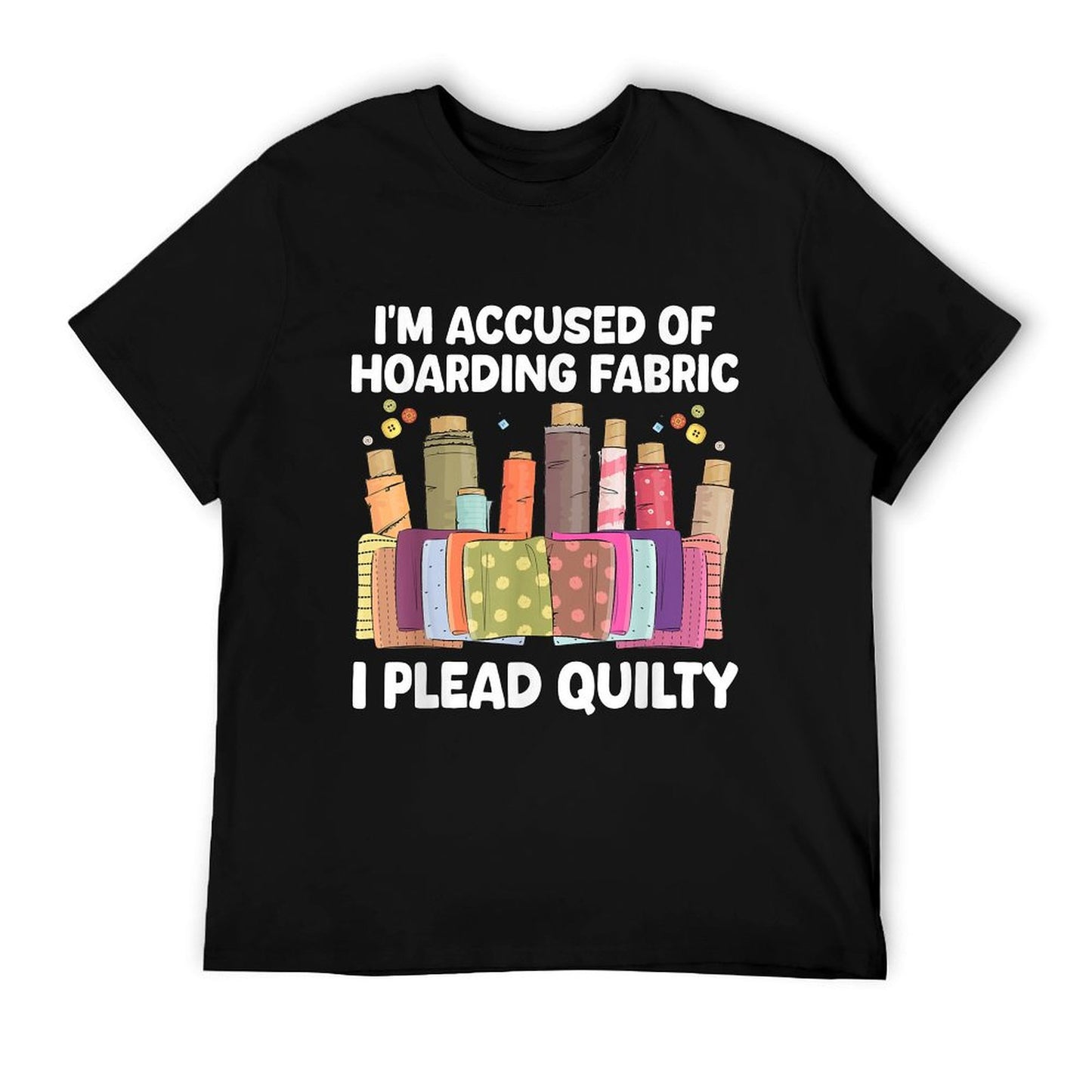 Funny Quilting Art For Men Women Sewer Quilt Sewing Quilter T-Shirt