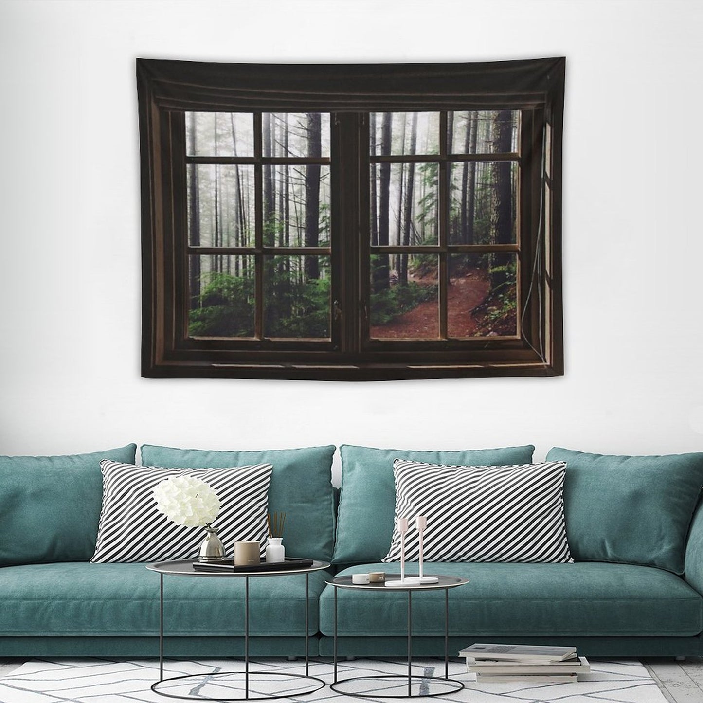 Forest Window Tapestry