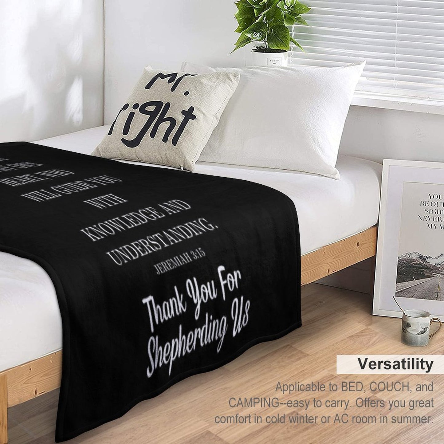 Pastor Appreciation Throw Blanket