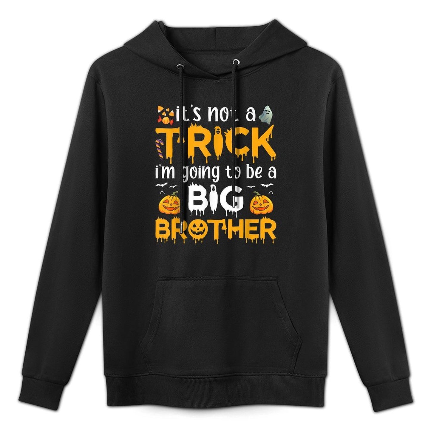 Im Going to Be Big Brother Halloween Pregnancy Announce Kids Shrink-Resistant Hoodie