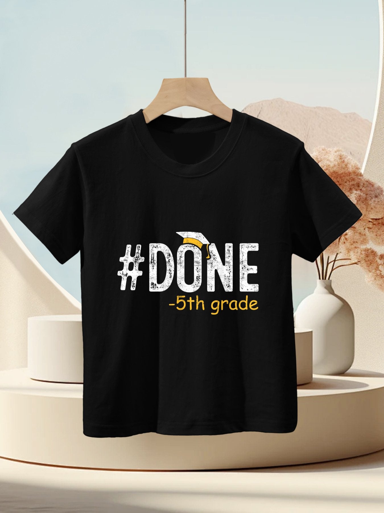 Done 5th Grade Graduation Gifts Fifth Grade 5th Graders Kids T-Shirt
