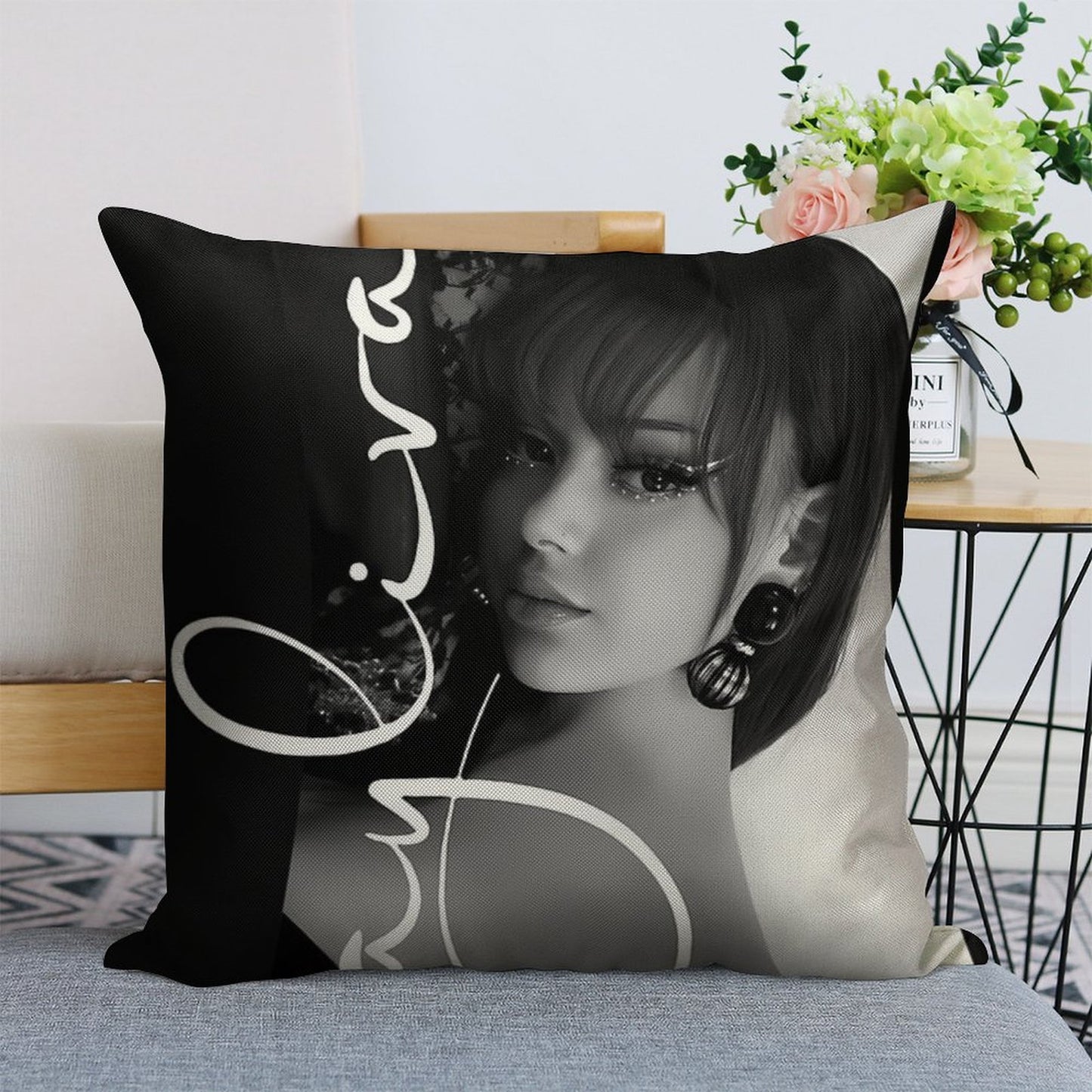 Ayliva Linen Throw Pillow Cover