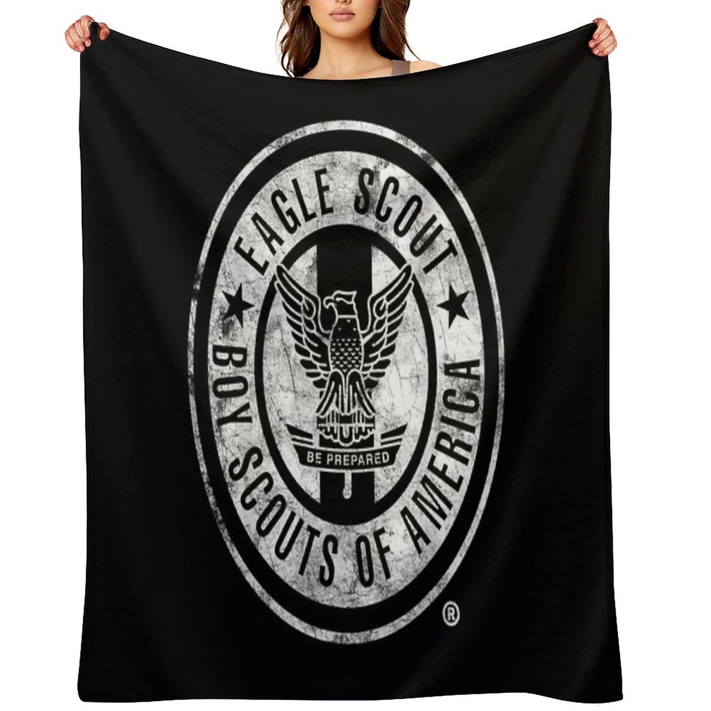 Officially Licensed Eagle Scout Throw Blanket