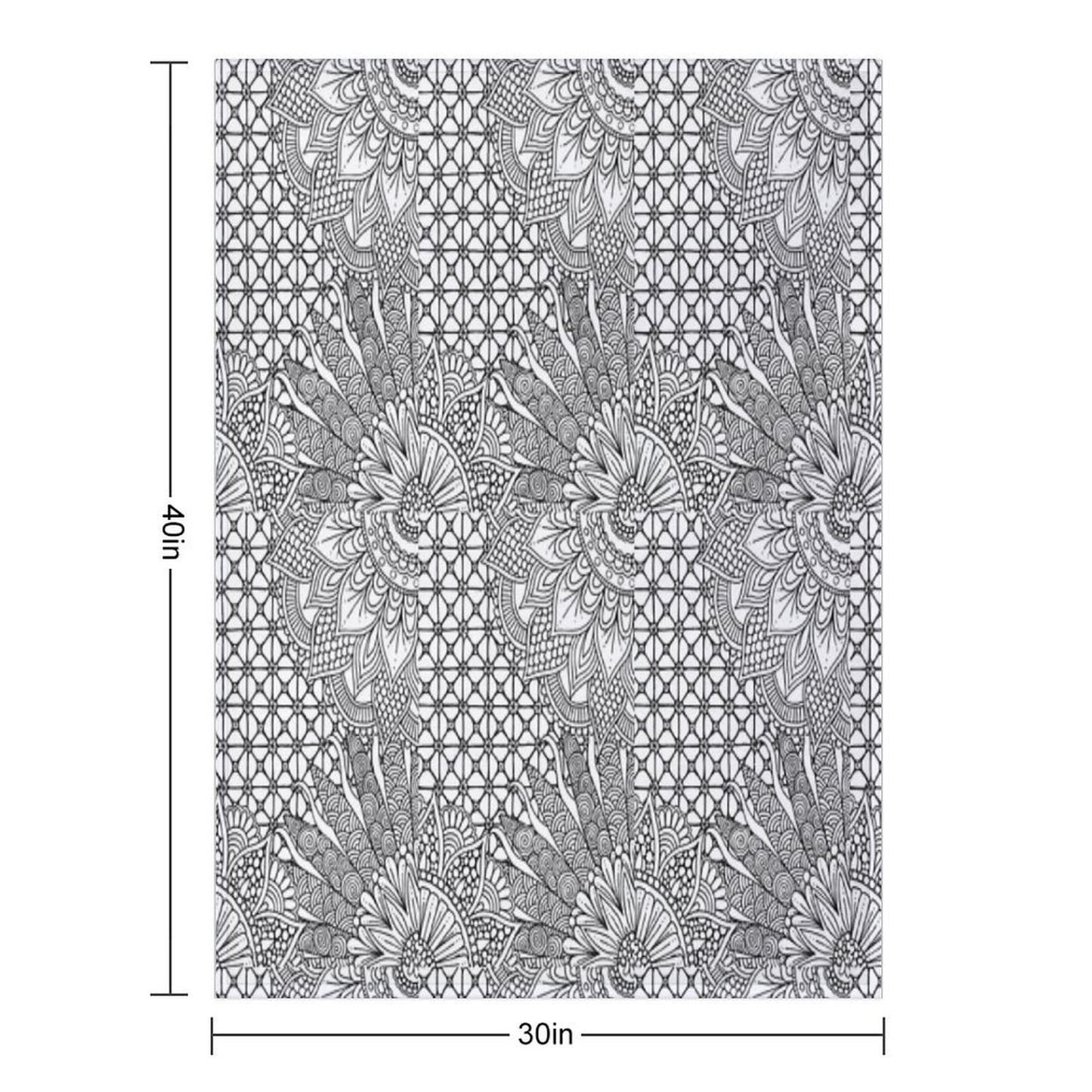 Tangled Trip Throw Blanket