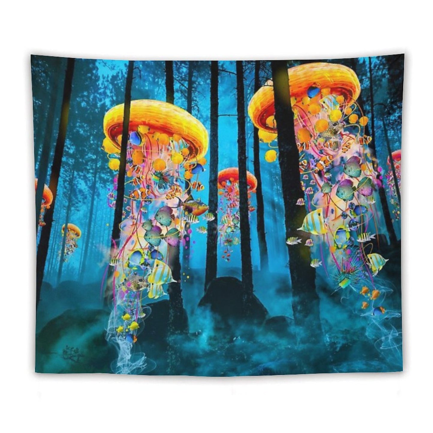 Electric Jellyfish Worlds in A New Forest Tapestry