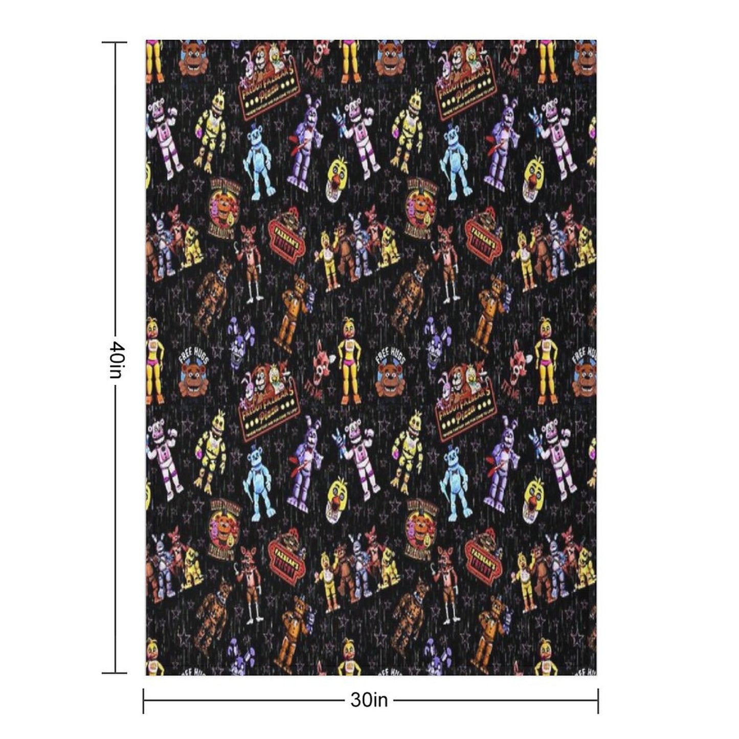 Five Nights at Freddy’s Throw Blanket