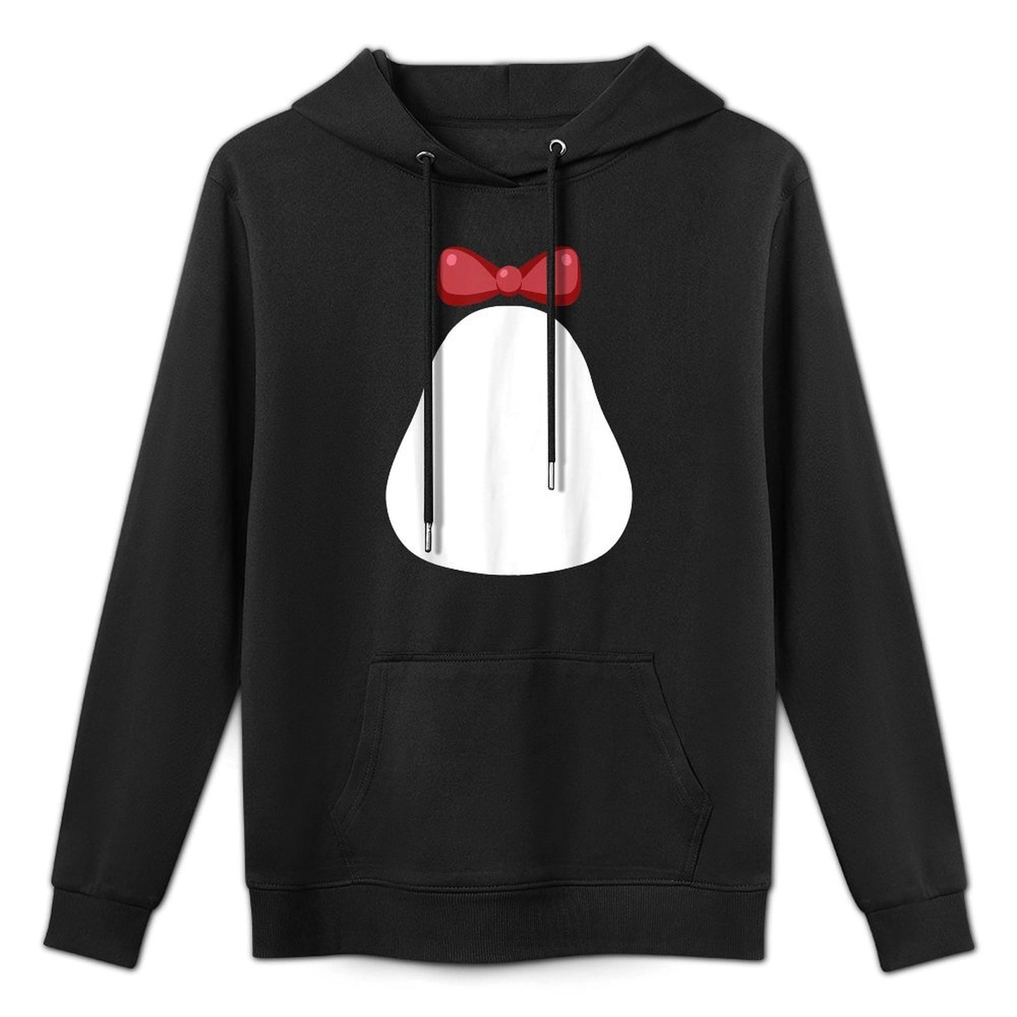 Funny Penguin Suit Christmas DIY Costume - Black, Unisex-Adults,,, Size Small Shrink-Resistant Hoodie