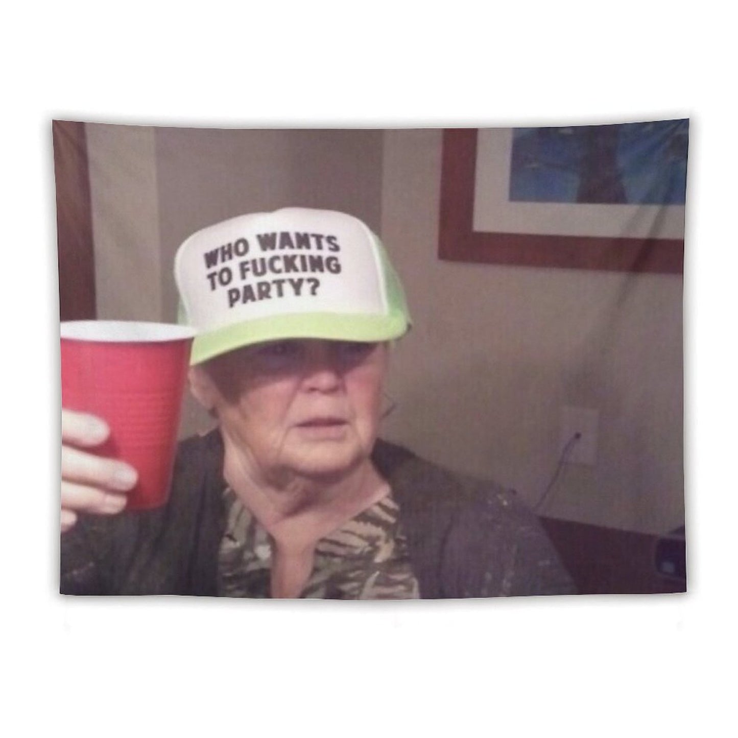 Who Wants to Fucking Party Tapestry