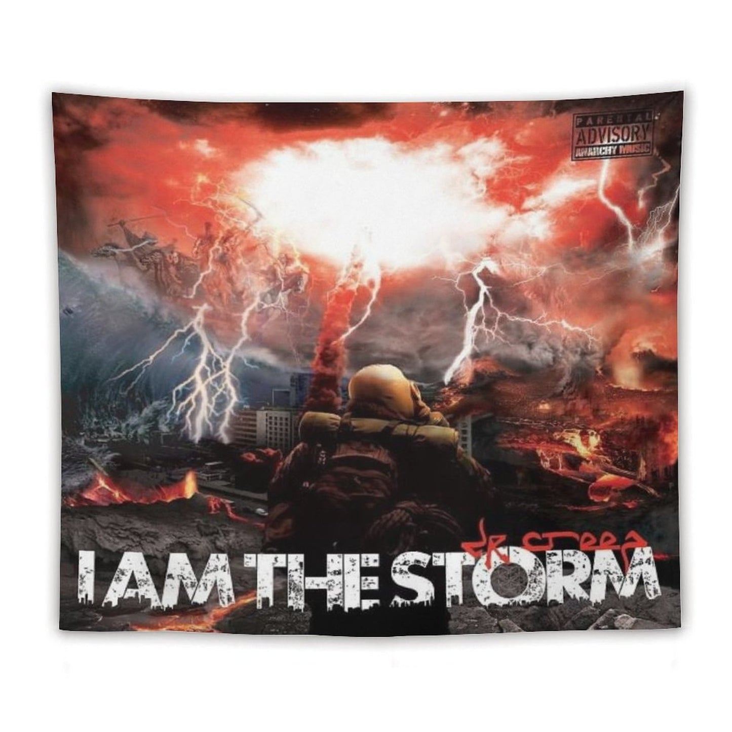 I Am The Storm Tapestry