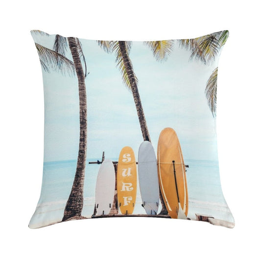 Choose Your Surfboard Soft Style Accent Throw Pillow