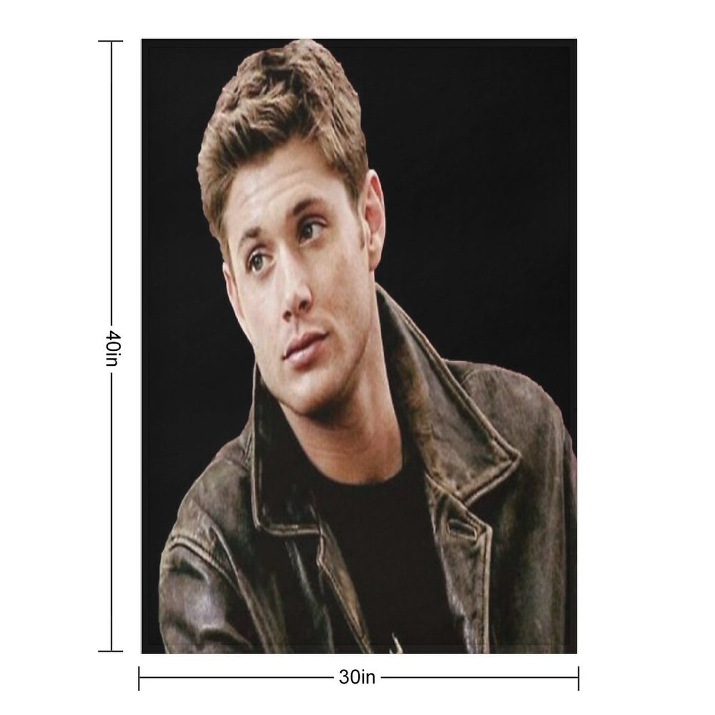 Dean Winchester Supernatural Throw Blanket