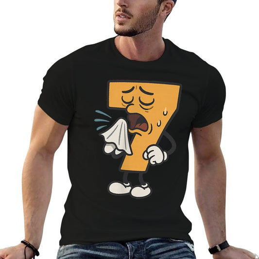 (2 Sides) Funny Sick Seven 67 Costume for Trending Popular Odor-resistant T-Shirt