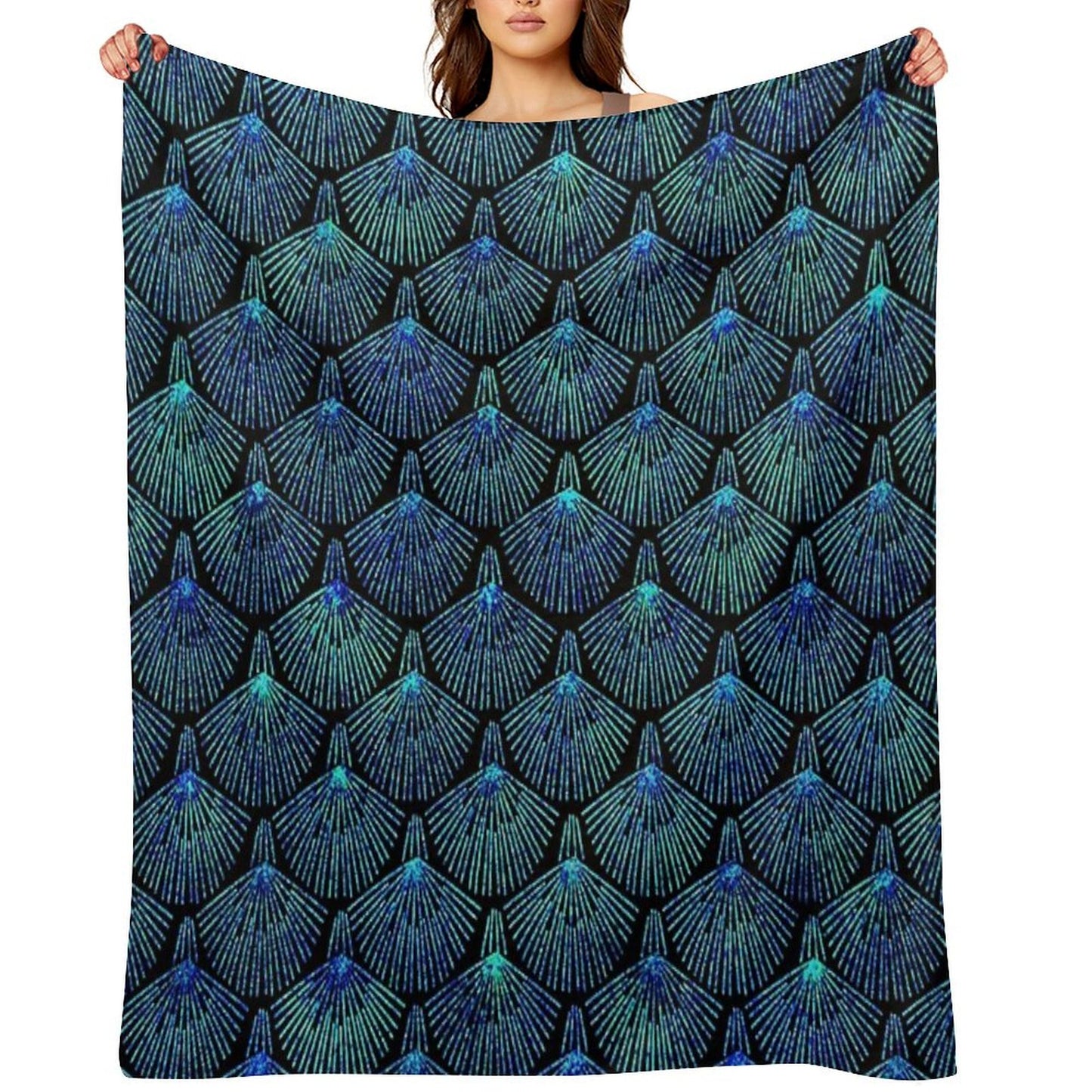 Peacock Throw Blanket