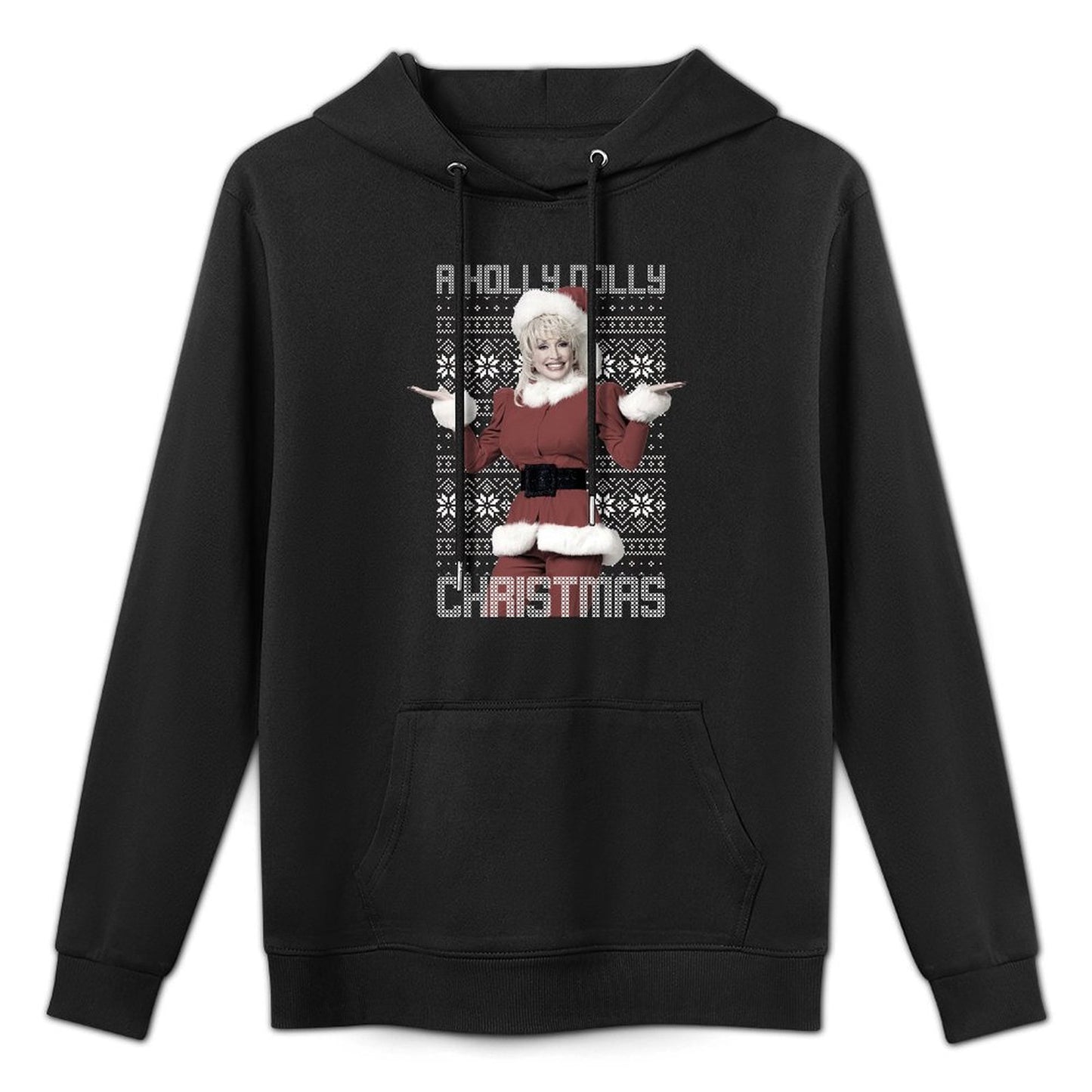 Dolly Parton Christmas Sweater Sweatshirt Customizable Surface Hoodie