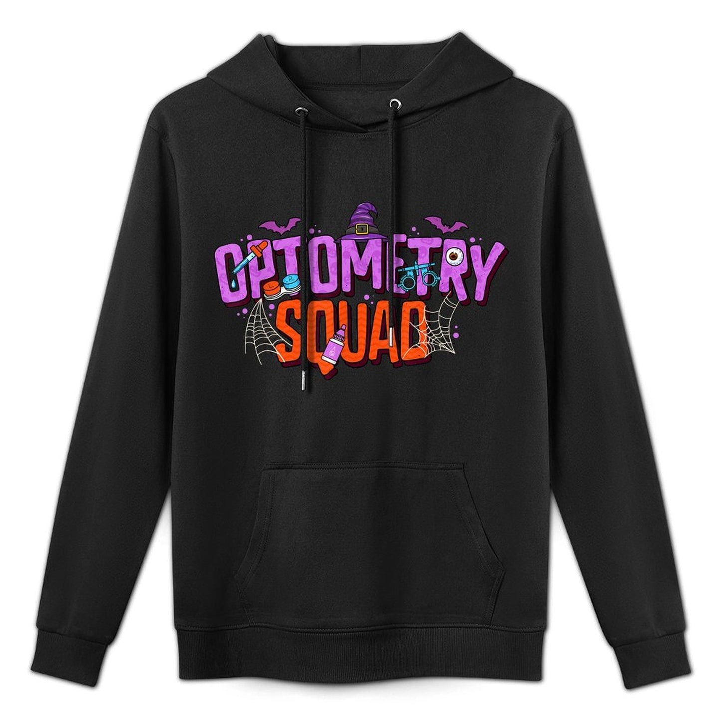 Halloween Optometry Squad Optometrist Eye Doctor Machine Washable Hoodie