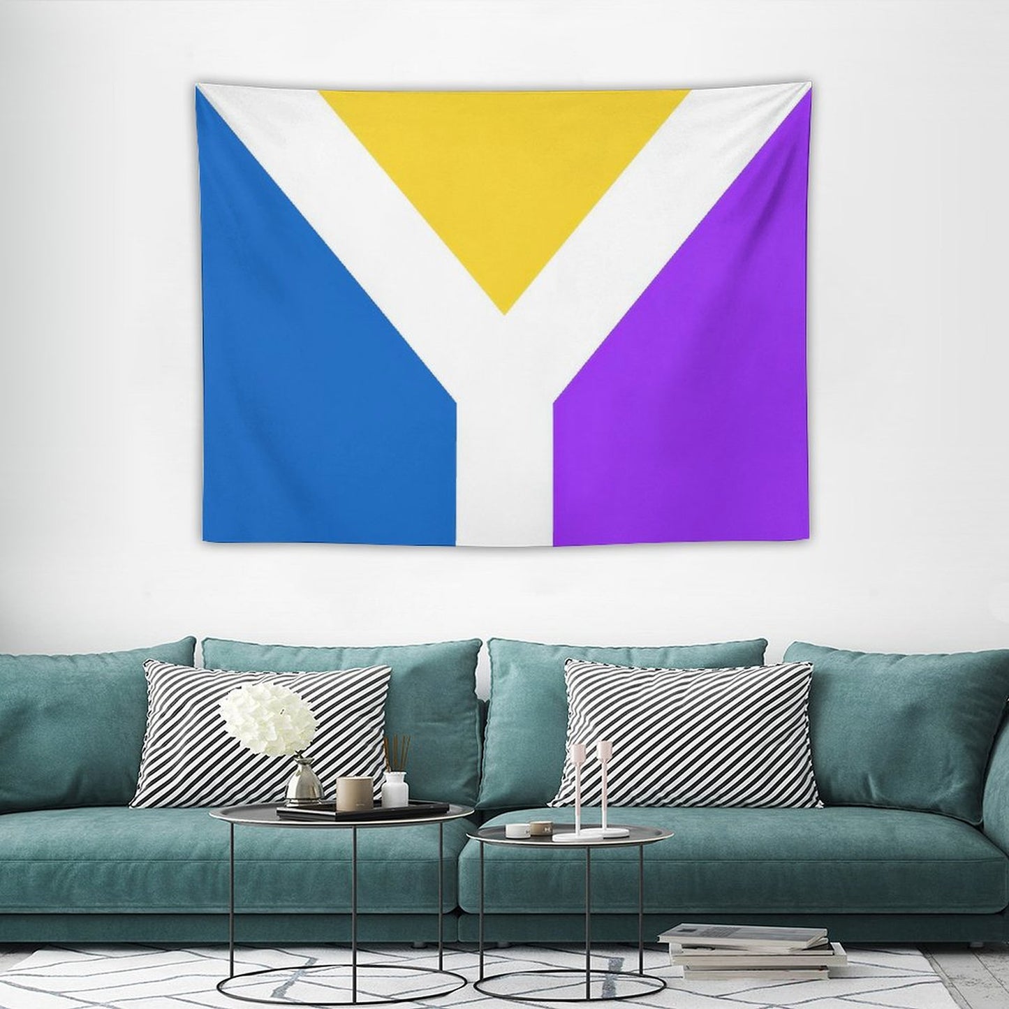 Y Flag Tapestry
