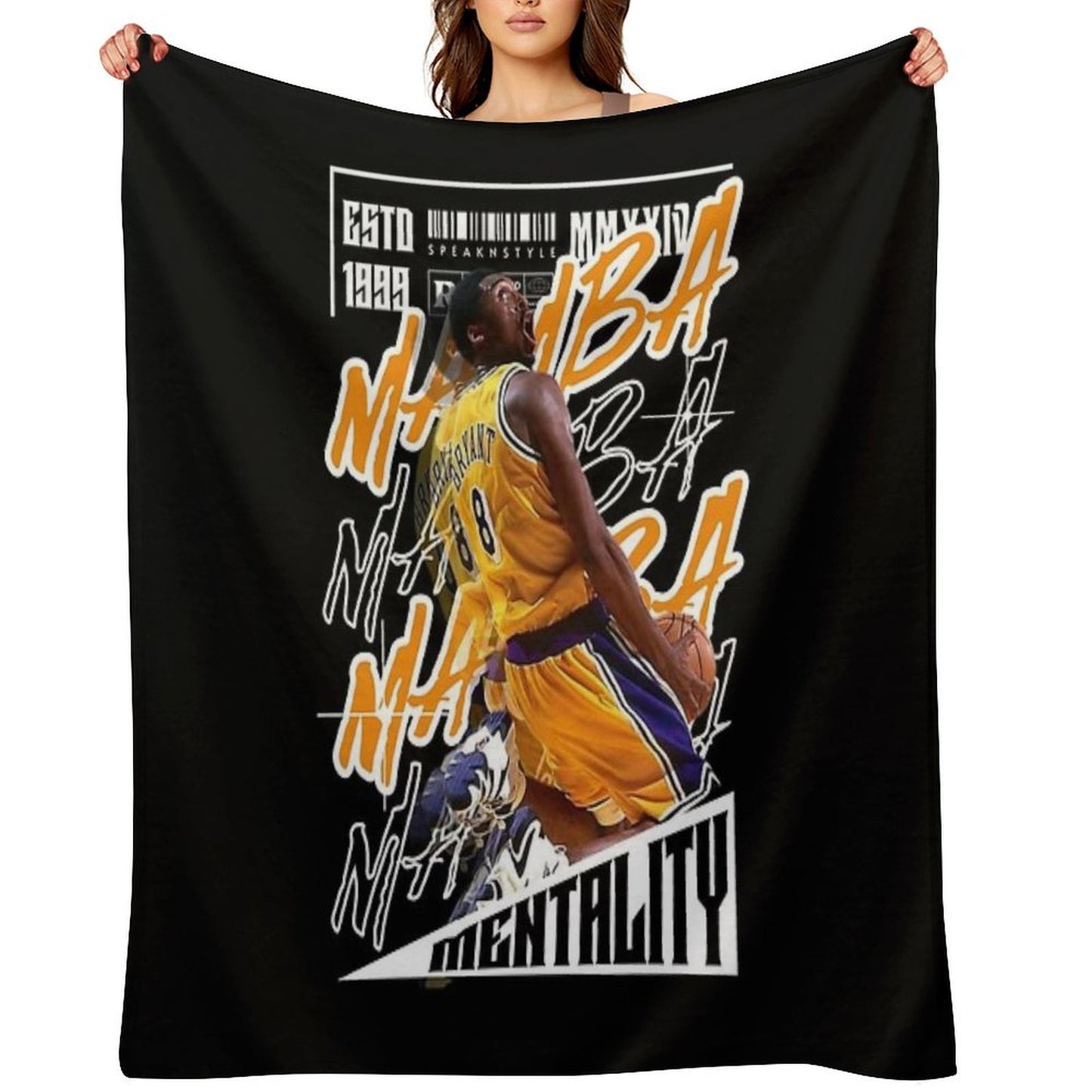 Kobe Throw Blanket