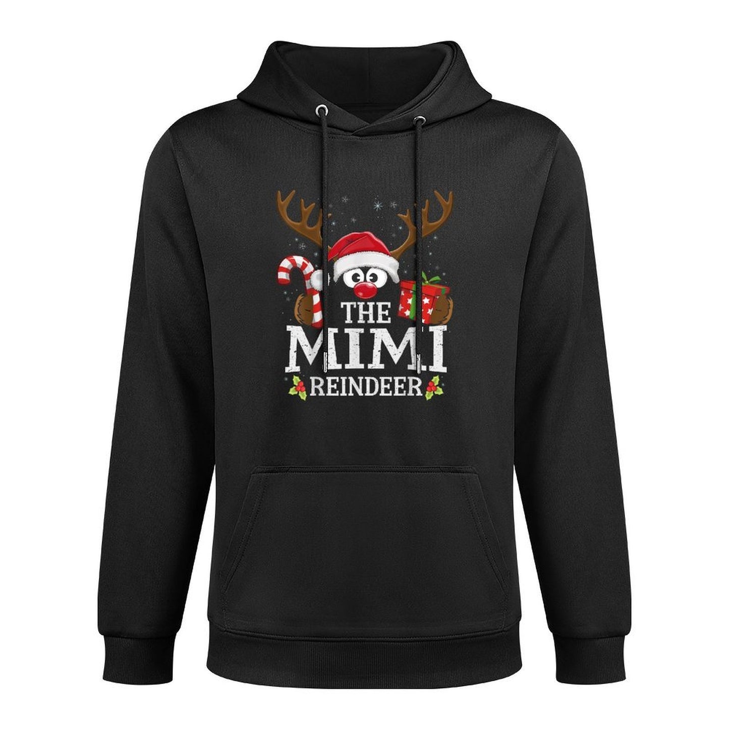Christmas Matching The Mimi Reindeer Family Easy Care Hoodie