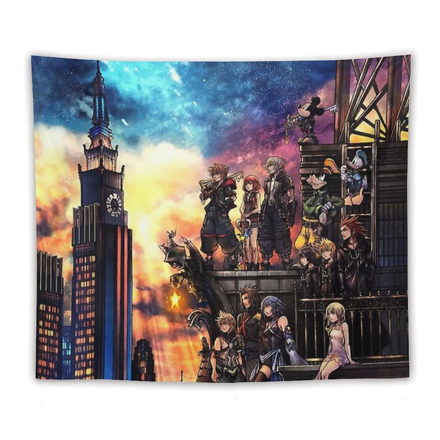 Kingdom Hearts 3 Cover Tapestry