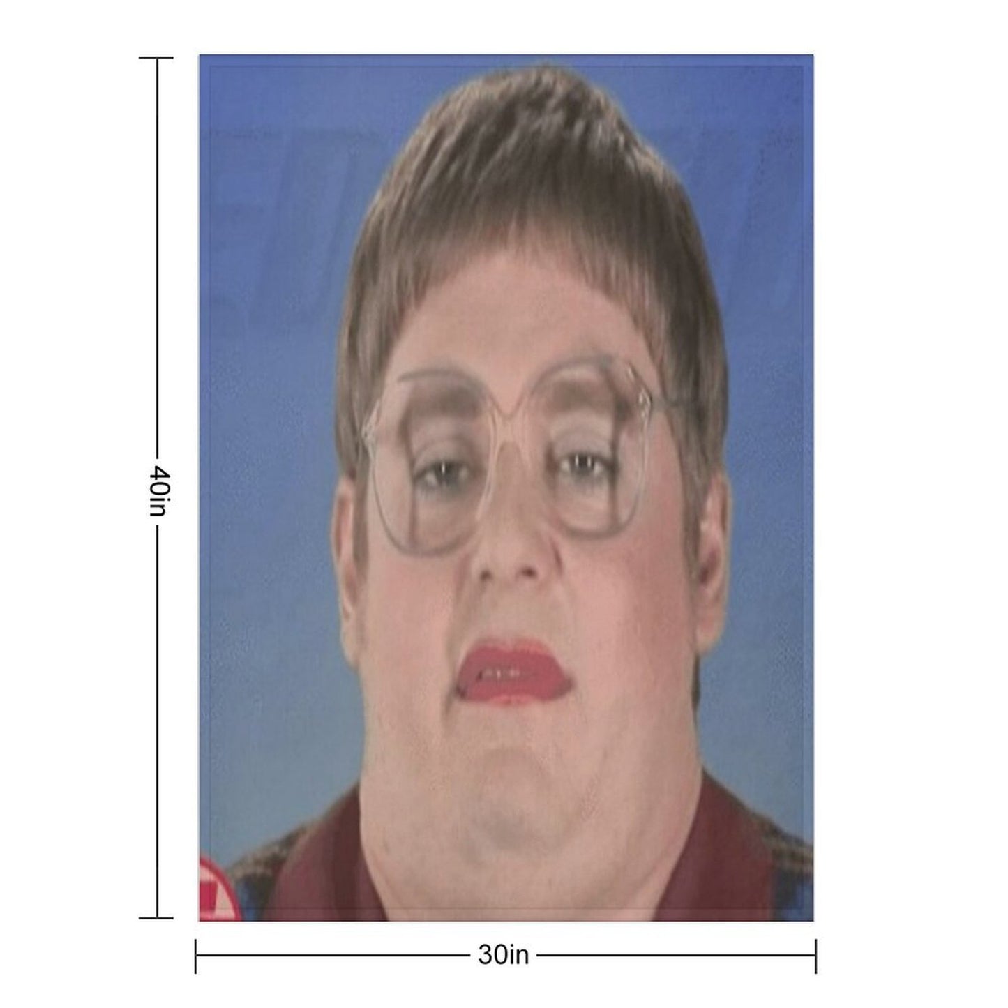 Tim And Eric News Throw Blanket