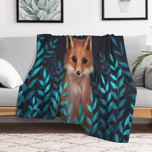 Fox Throw Blanket