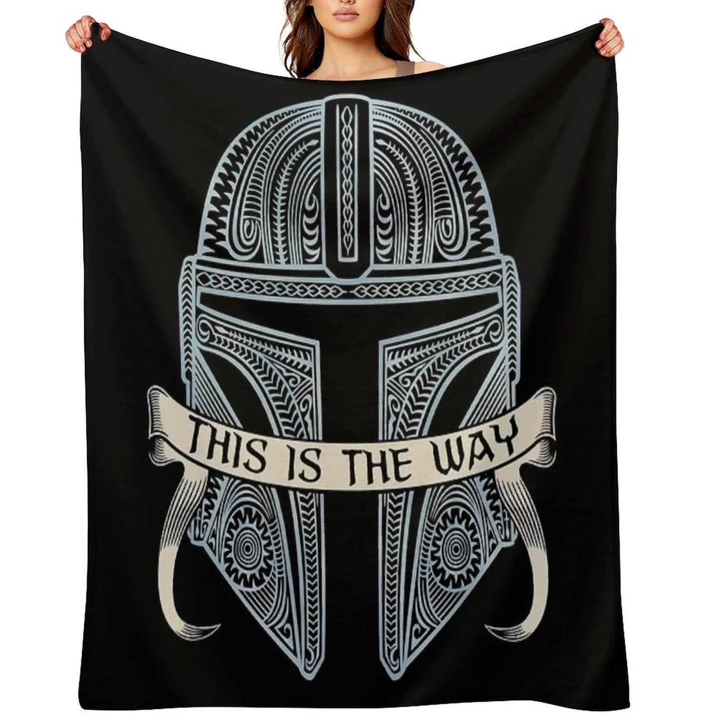 This Is The Way - Tattoo Throw Blanket