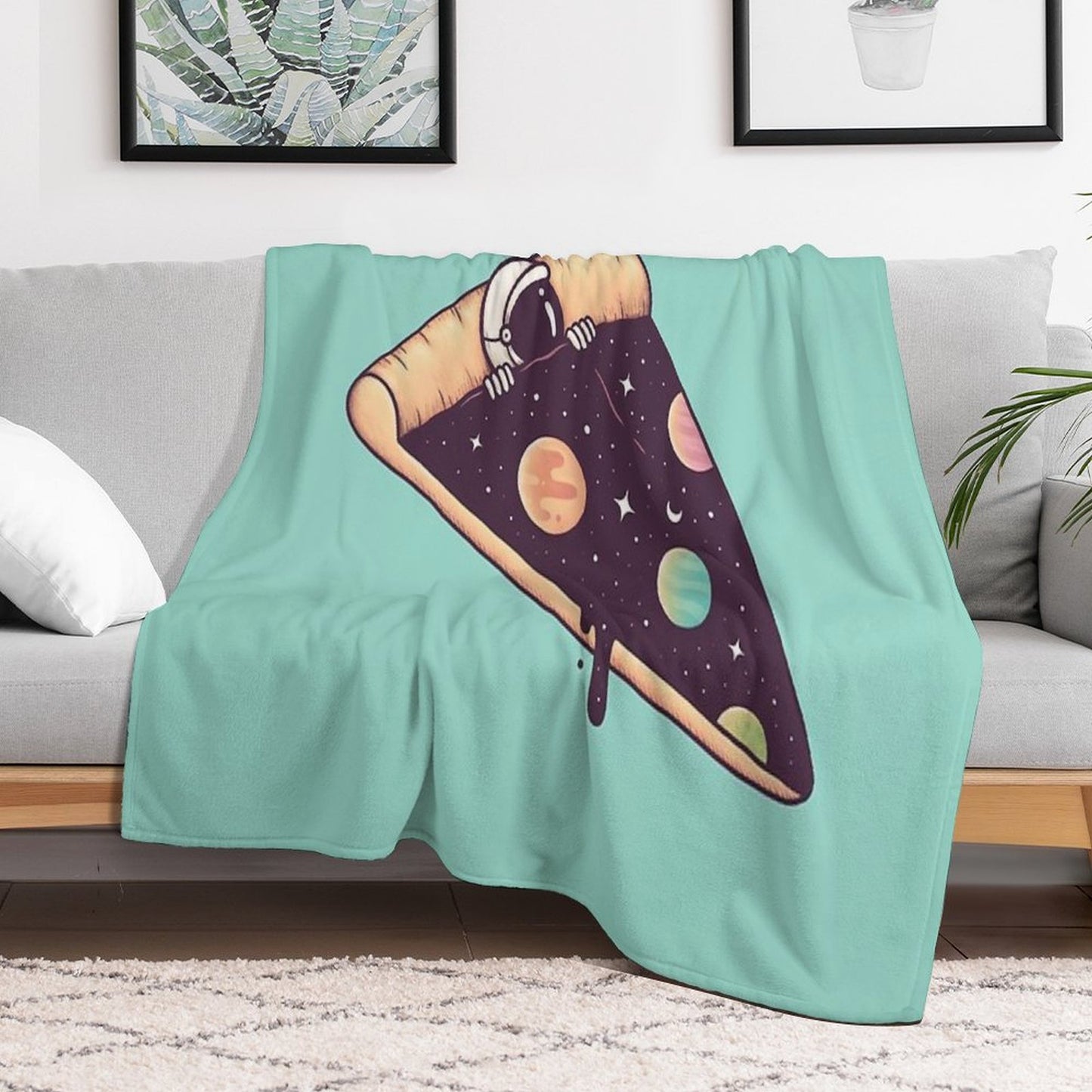 Galactic Deliciousness Throw Blanket