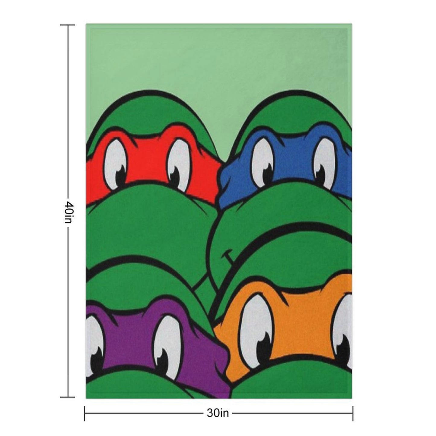 TMNT Throw Blanket