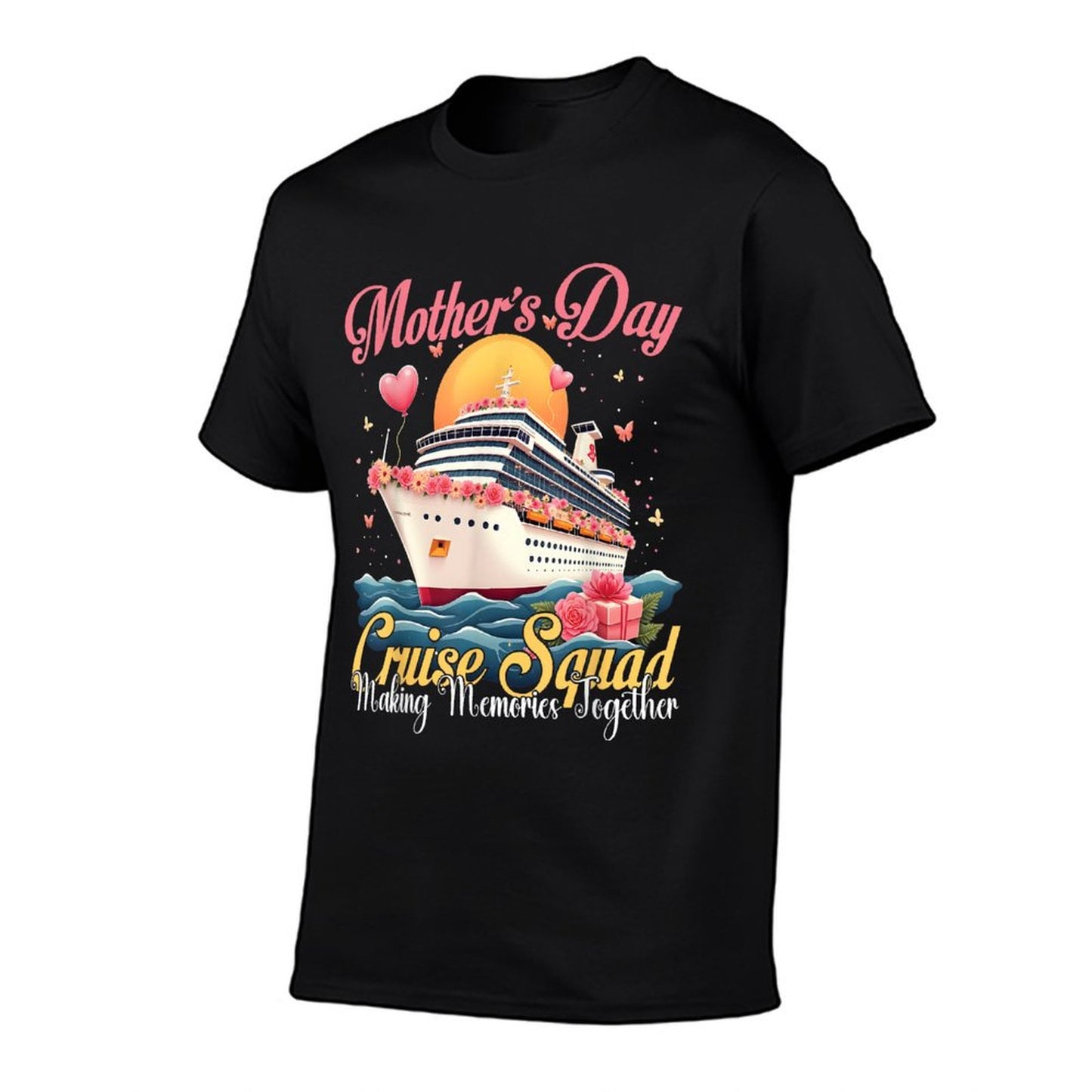 Mother's Day Cruise Cruising Squad 2025 Funny Mom Vacation T-Shirt