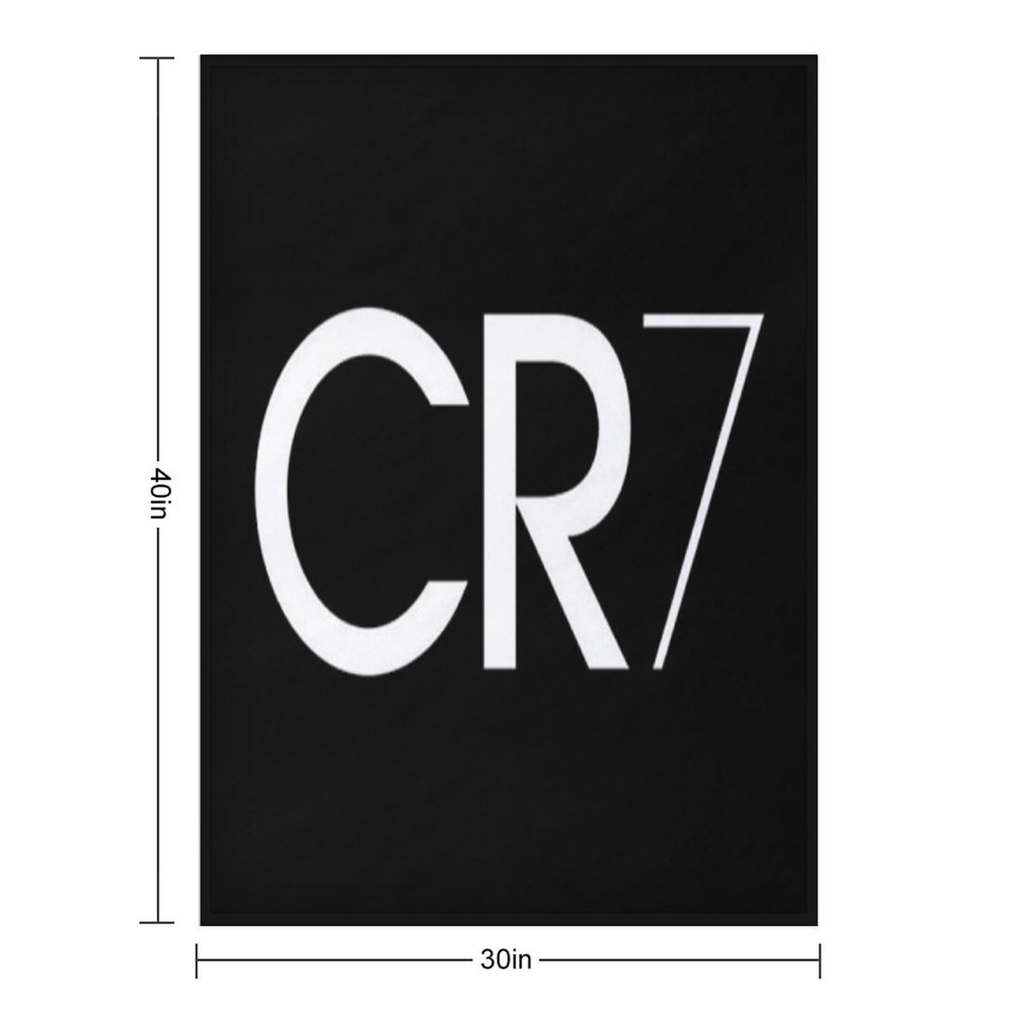 Cristiano Ronaldo Throw Blanket