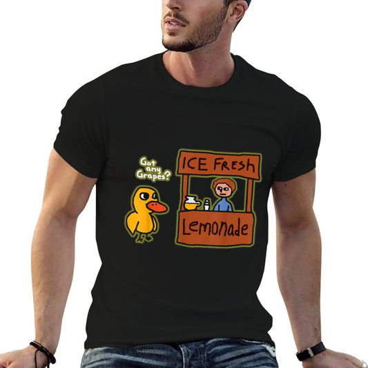 Ice Fresh Lemonade Duck Funny Got Any Grapes Love Gift T-Shirt