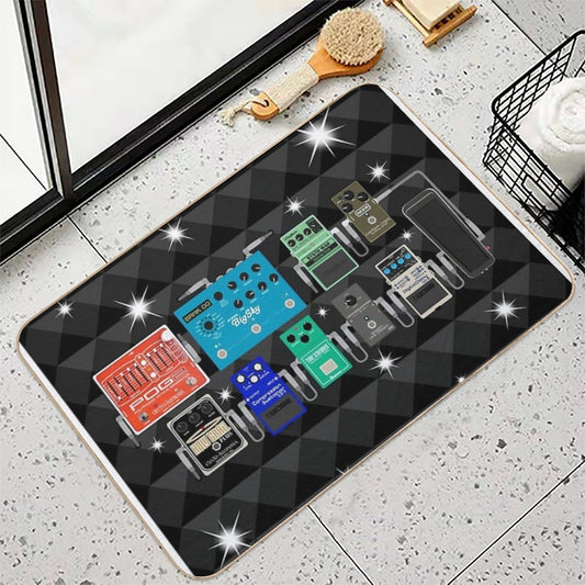 Pedalboard of The Starz Bath Mat