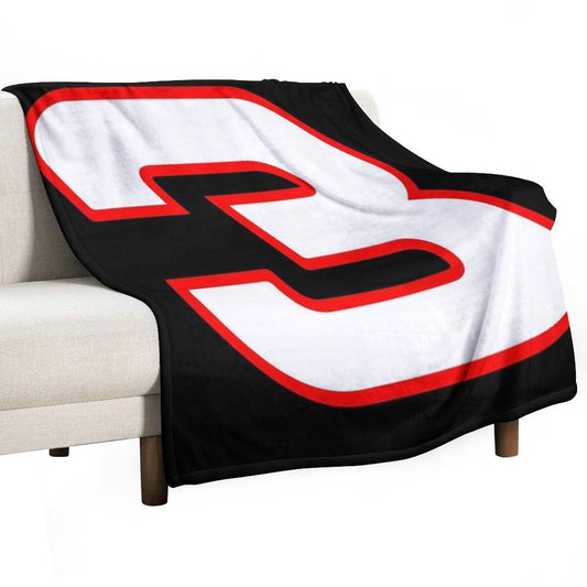 Dale Earnhardt 3 Throw Blanket