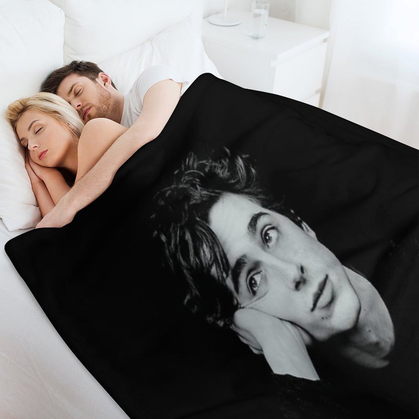 Timothee Chalamet Design Throw Blanket