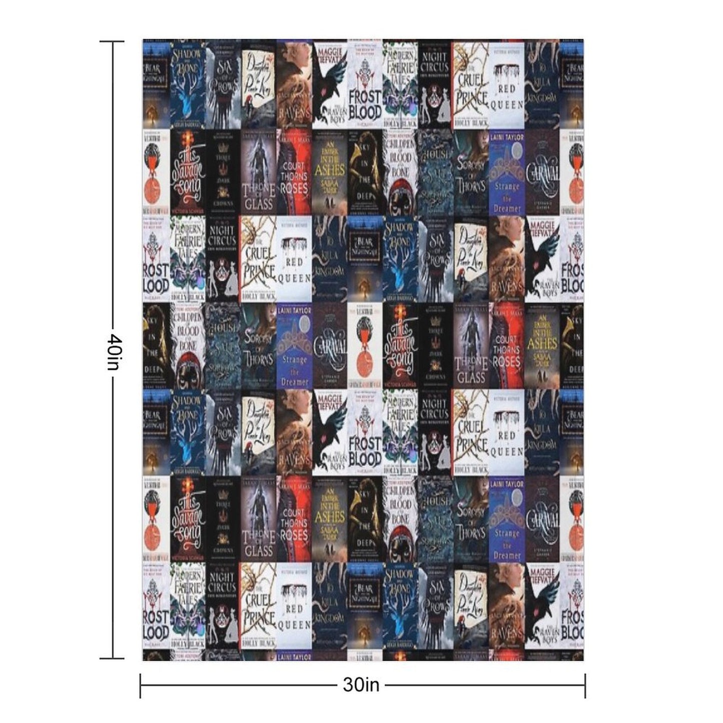 YA Fantasy Classics Throw Blanket