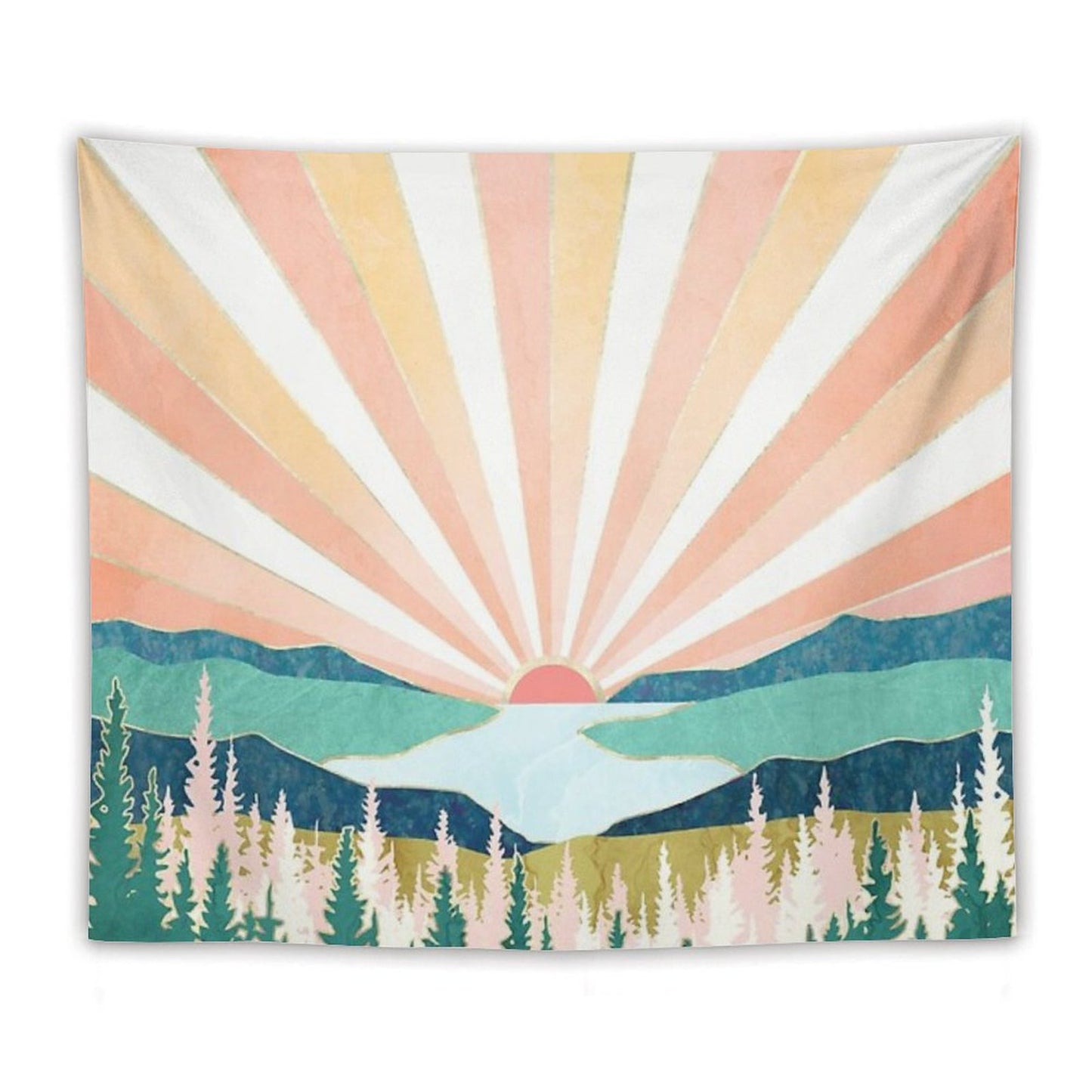 Summer Sunset Tapestry