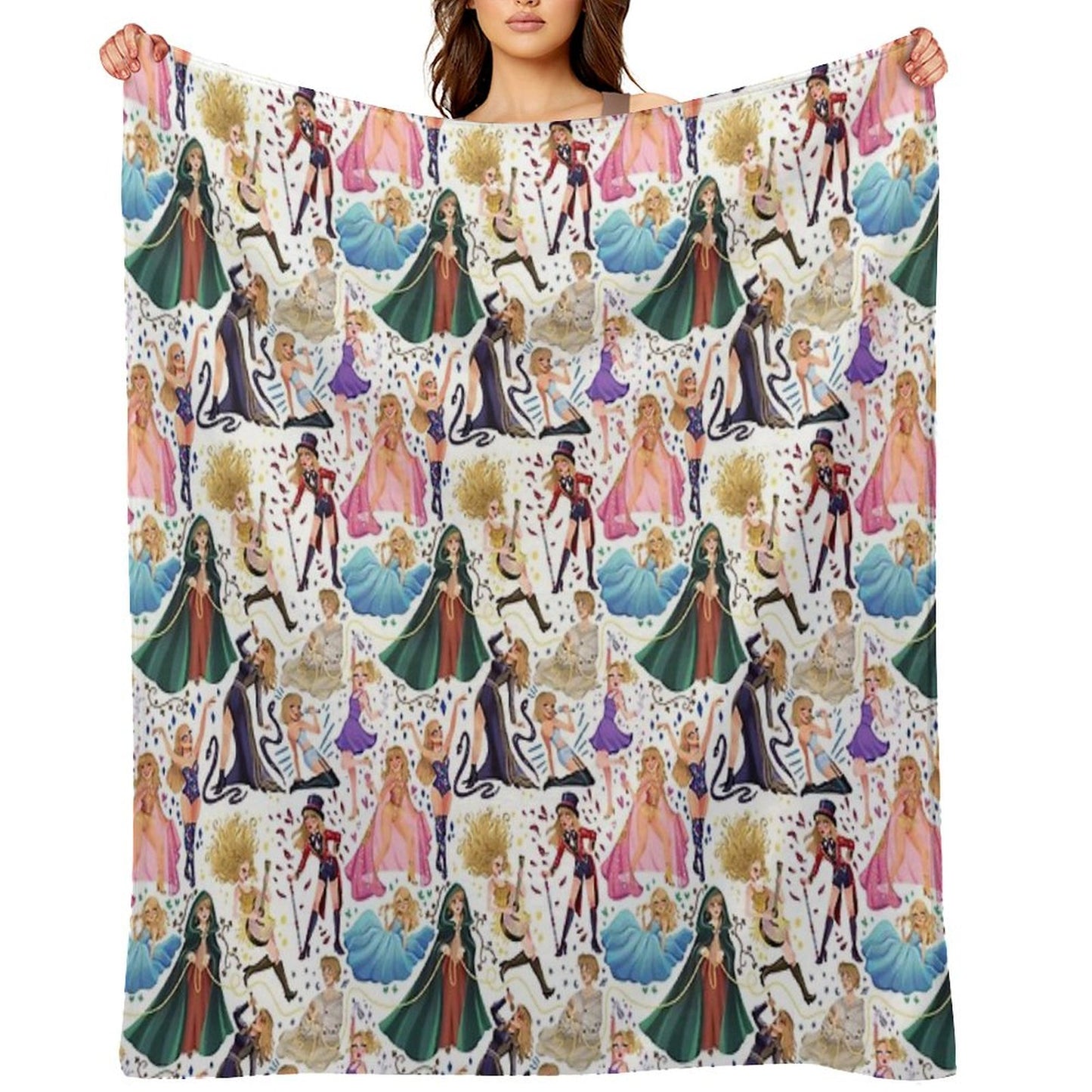 Taylor Eras Throw Blanket